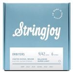 Stringjoy SJ-OR Orbiters Coated Nickel Wound Electric Strings Front View